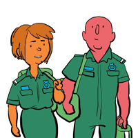 Ambulance staff